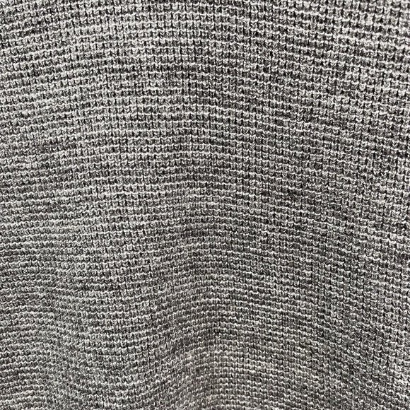 MICHAEL KORS Mens Wool Blend Quarter Zip Knit Sweater Charcoal Gray Size XL - Picture 8 of 11